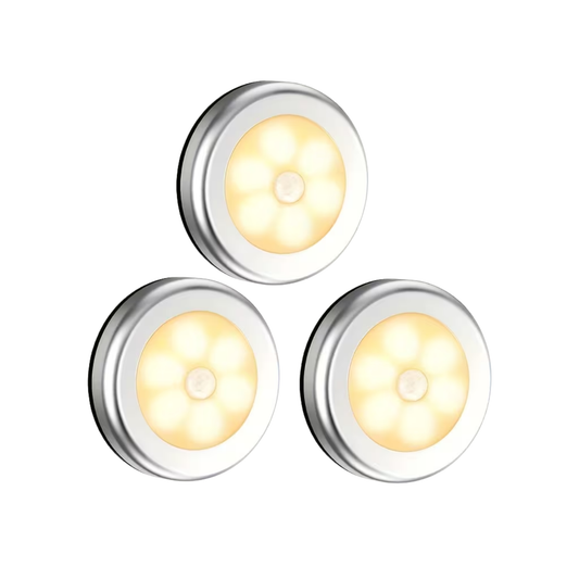 3pcs Battery Operated Motion Sensor LED Lights